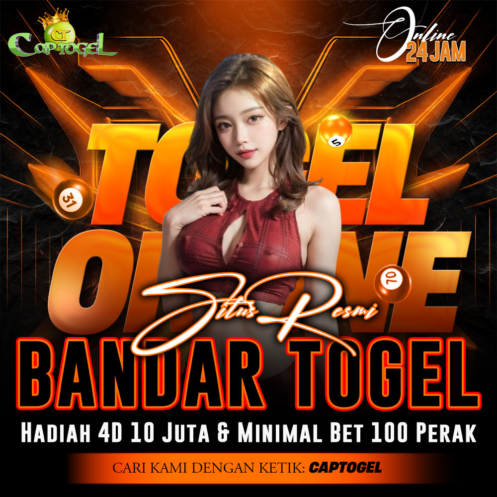 CAPTOGEL: Bandar Togel Online Hadiah 4D 10 Juta & Minimal Bet 100 Perak